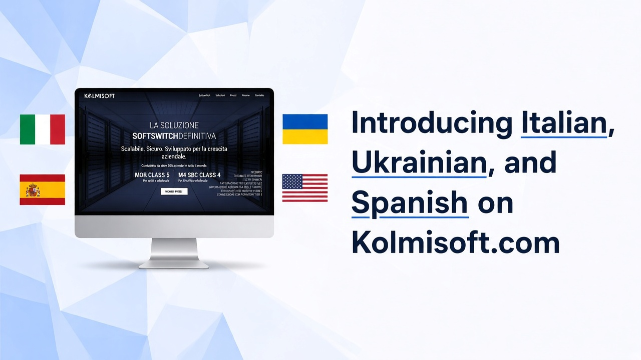 Introducing Italian, Ukrainian, and Spanish on Kolmisoft.com