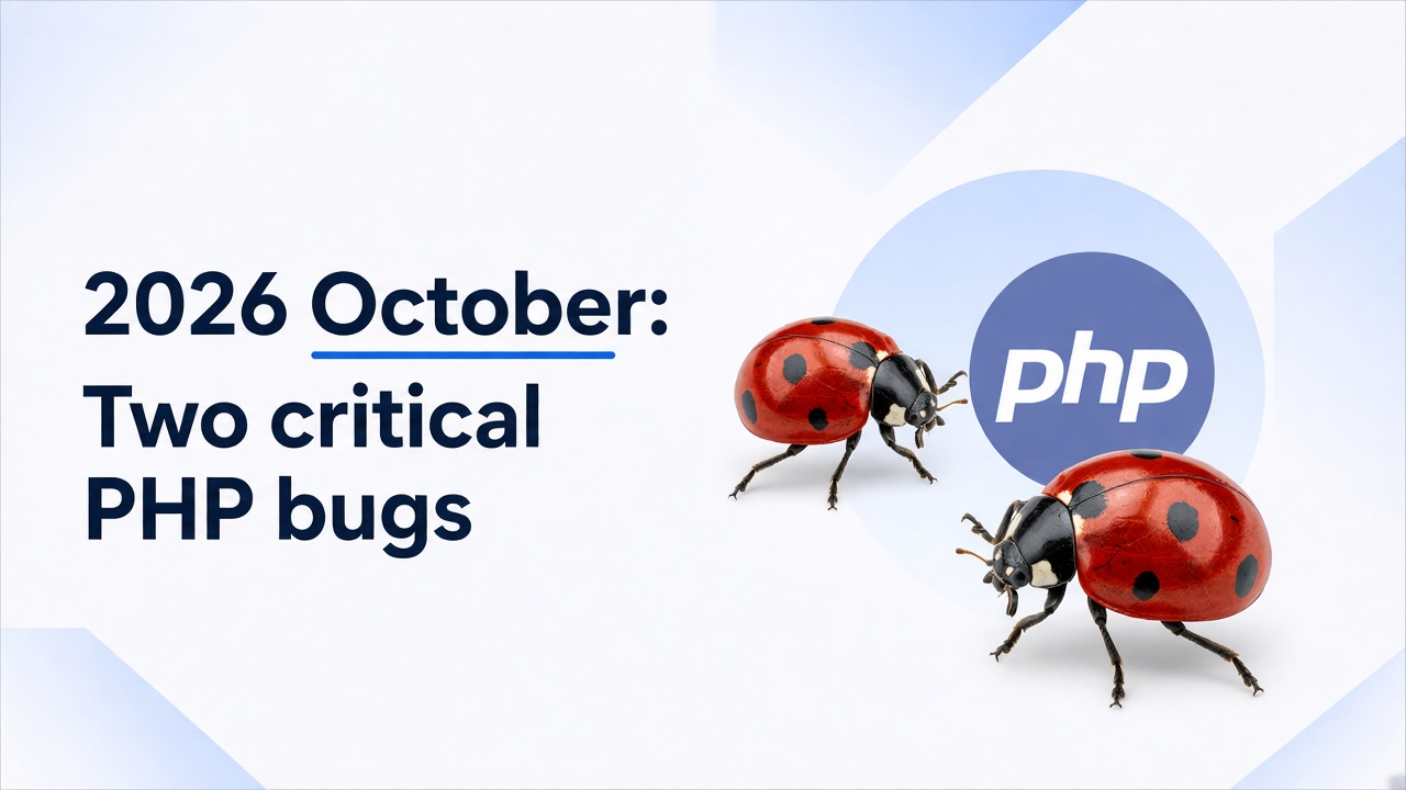 2026 October: Two critical PHP bugs