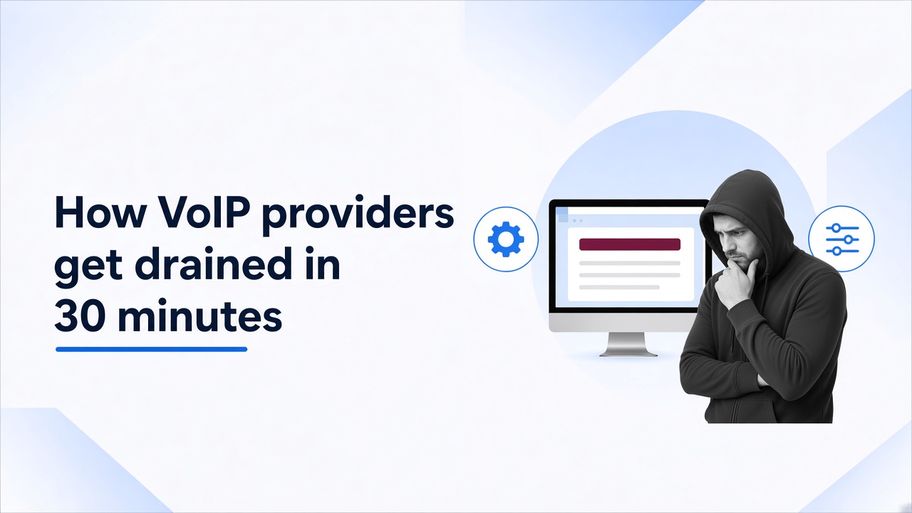 How VoIP providers get drained in 30 minutes